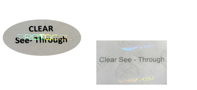 Clear Holograms